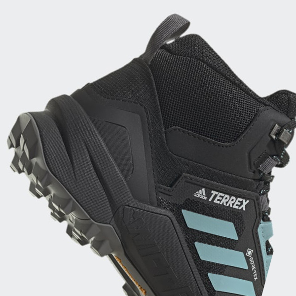 Zapatillas Trekking Adidas Terrex Swift R3 Mid GORE-TEX Mujer Chile Negras - LOJTNM680