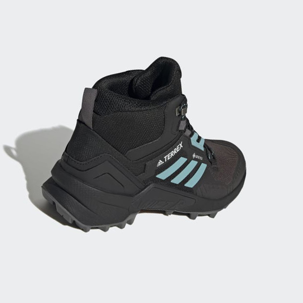 Zapatillas Trekking Adidas Terrex Swift R3 Mid GORE-TEX Mujer Chile Negras - LOJTNM680