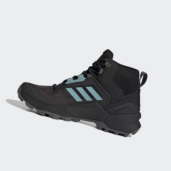 Zapatillas Trekking Adidas Terrex Swift R3 Mid GORE-TEX Mujer Chile Negras - LOJTNM680