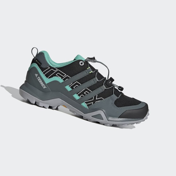 Zapatillas Trekking Adidas Terrex Swift R2 GTX Mujer Chile Negras - OMYNQB025