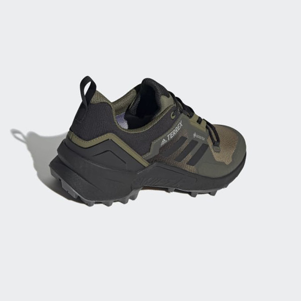 Zapatillas Trekking Adidas Terrex Swift R3 GORE-TEX Mujer Chile Verde - OUFMQH056