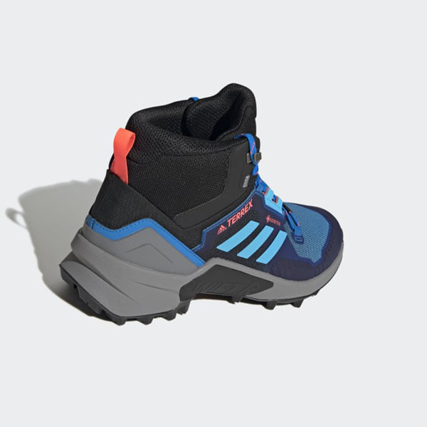 Zapatillas Trekking Adidas Terrex Swift R3 Mid GORE-TEX Hombre Chile Azules - PKZQAU627