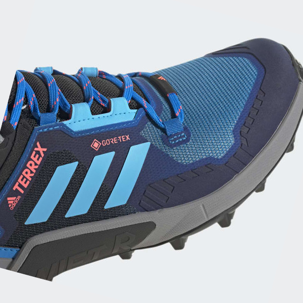 Zapatillas Trekking Adidas Terrex Swift R3 Mid GORE-TEX Hombre Chile Azules - PKZQAU627