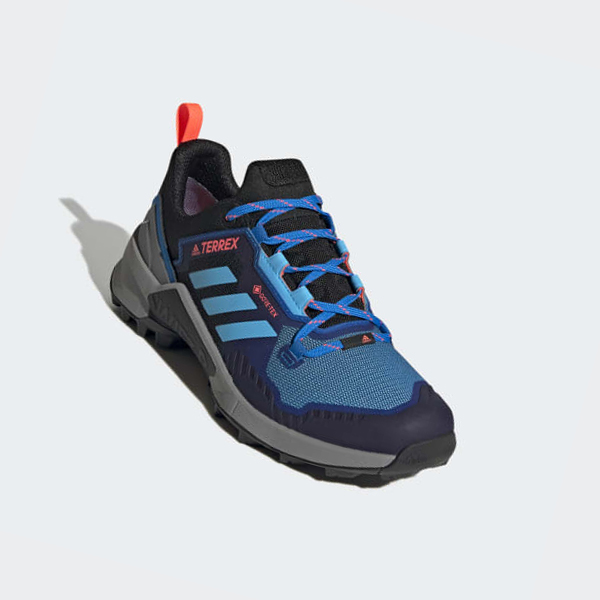 Zapatillas Trekking Adidas Terrex Swift R3 GORE-TEX Hombre Chile Azules - QNFIDZ468