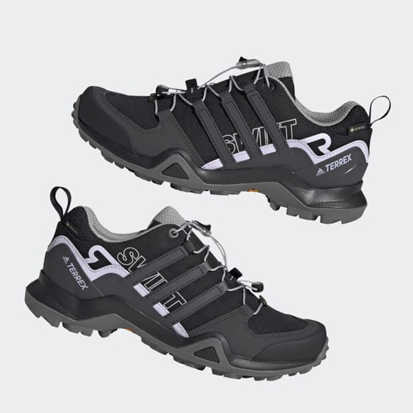 Zapatillas Trekking Adidas Terrex Swift R2 GTX Mujer Chile Negras - QPDLZR783