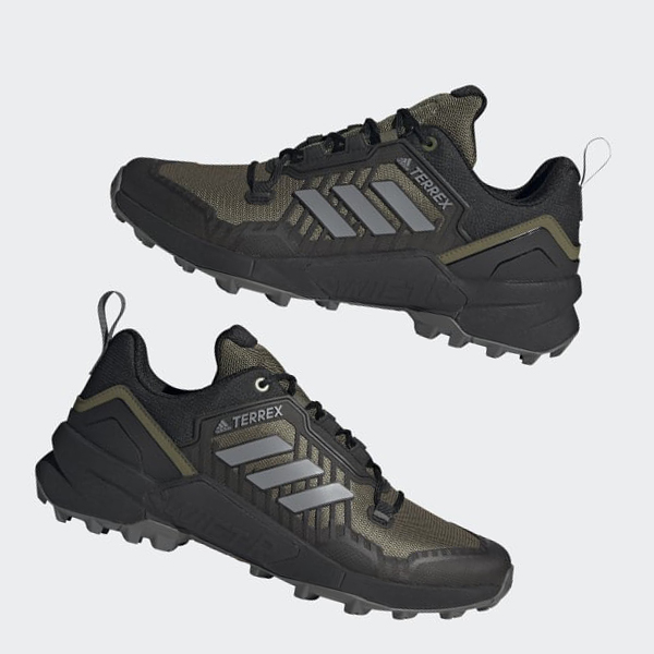 Zapatillas Trekking Adidas Terrex Swift R3 Hombre Chile Verde - QUGNMJ581