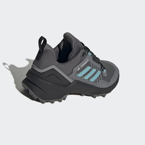 Zapatillas Trekking Adidas Terrex Swift R3 Mujer Chile Gris - VQXODH036