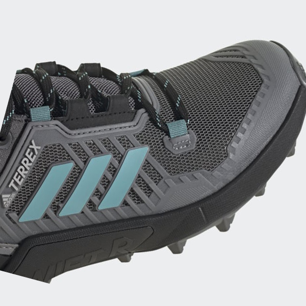 Zapatillas Trekking Adidas Terrex Swift R3 Mujer Chile Gris - VQXODH036