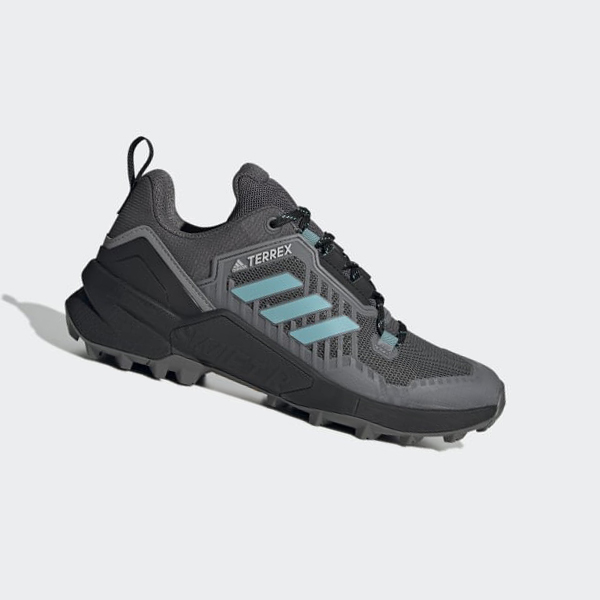 Zapatillas Trekking Adidas Terrex Swift R3 Mujer Chile Gris - VQXODH036