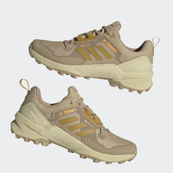 Zapatillas Trekking Adidas Terrex Swift R3 GORE-TEX Hombre Chile Beige - WXKFBM625