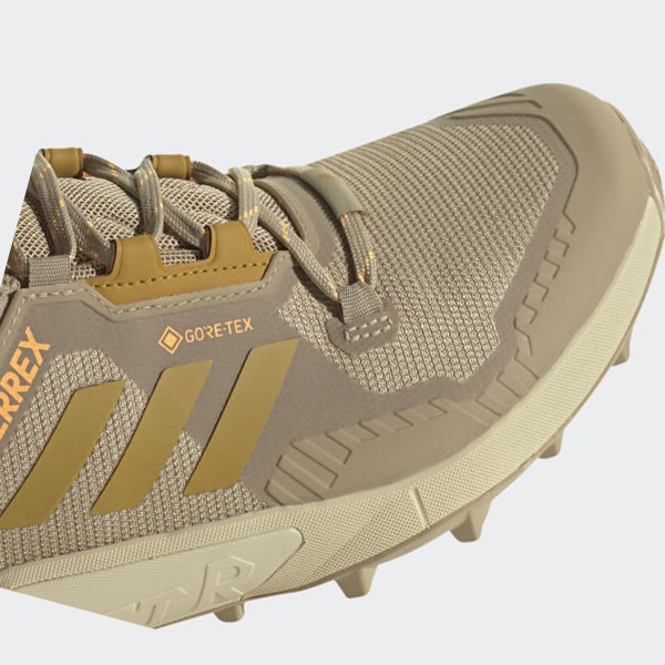 Zapatillas Trekking Adidas Terrex Swift R3 GORE-TEX Hombre Chile Beige - WXKFBM625