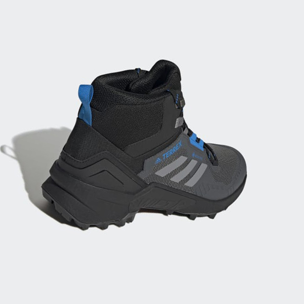 Zapatillas Trekking Adidas Terrex Swift R3 Mid GORE-TEX Hombre Chile Negras - WZFYNU341