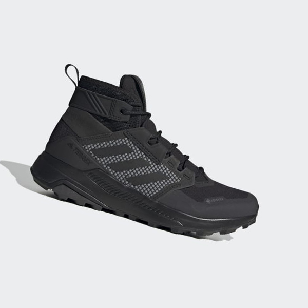 Zapatillas Trekking Adidas Terrex Trailmaker Mid GORE-TEX Hombre Chile Negras - MHDKTV283