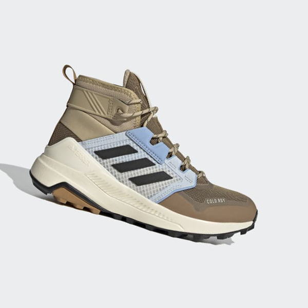 Zapatillas Trekking Adidas Terrex Trailmaker Mid COLD.RDY Mujer Chile Beige - RYBPCT504