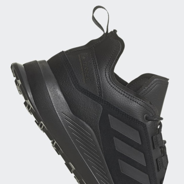 Zapatillas Trekking Adidas Terrex Urban Low Cuero Hombre Chile Negras - KTONAY493