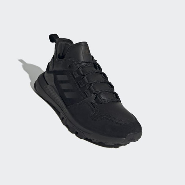 Zapatillas Trekking Adidas Terrex Urban Low Cuero Hombre Chile Negras - KTONAY493