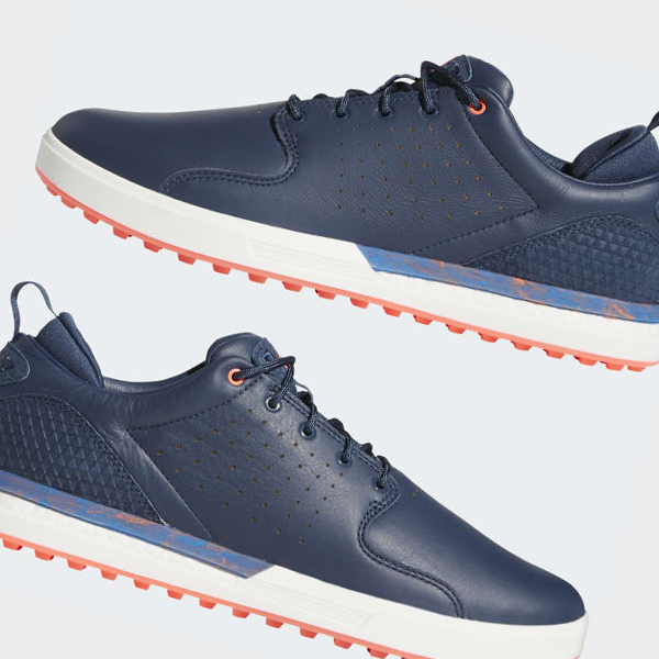 Zapatos Golf Adidas Flopshot Spikeless Hombre Chile Azules - GOZHWC469