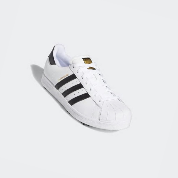 Zapatos Golf Adidas Golf Superstar Spiked Mujer Chile Blancas - JAPKTC754