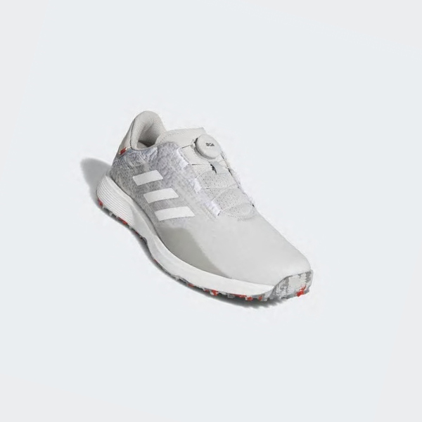 Zapatos Golf Adidas S2G BOA Anchos Spikeless Hombre Chile Gris - XCTFGY482