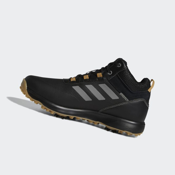 Zapatos Golf Adidas S2G Recycled Polyester Mid-Cut Hombre Chile Negras - ERSJWV704