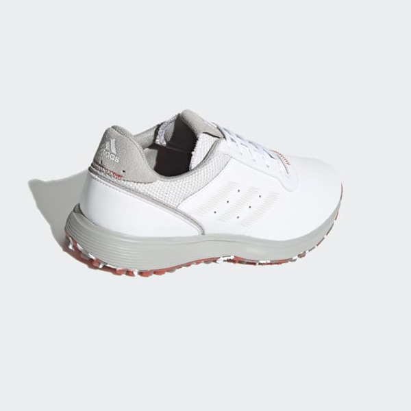 Zapatos Golf Adidas S2G Spikeless Cuero Hombre Chile Blancas - CYSLAM068