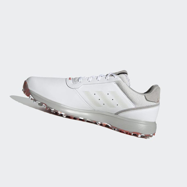 Zapatos Golf Adidas S2G Spikeless Cuero Hombre Chile Blancas - CYSLAM068