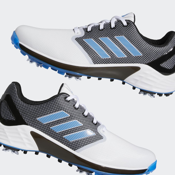 Zapatos Golf Adidas ZG21 Hombre Chile Blancas - ZGSXCW762