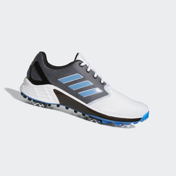 Zapatos Golf Adidas ZG21 Hombre Chile Blancas - ZGSXCW762