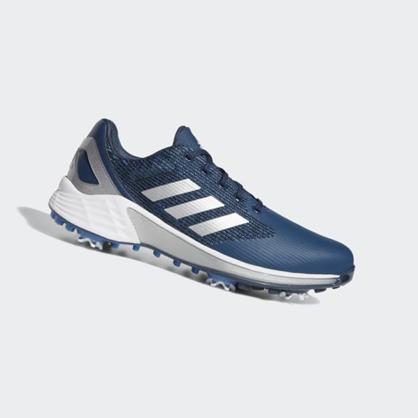 Zapatos Golf Adidas ZG21 Motion Recycled Polyester Hombre Chile Azules - BOQIMU910