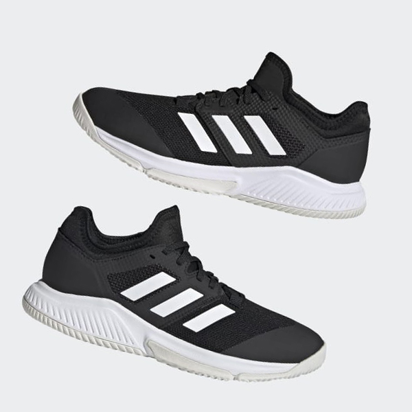 Zapatos Inside Adidas Court Team Bounce Mujer Chile Negras - UGOXSK157