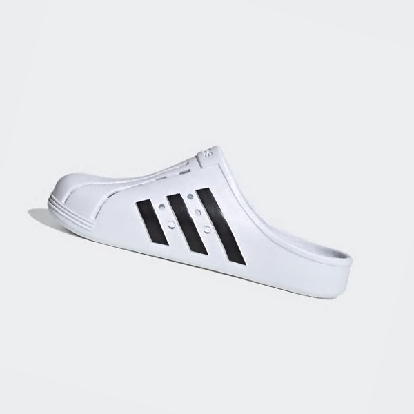 Zuecos Adidas Adilette Clogs Hombre Chile Blancas - SFZEJG123