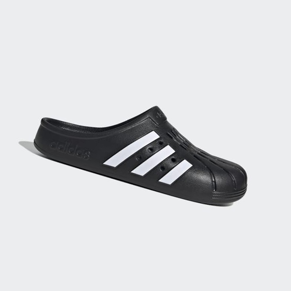 Zuecos Adidas Adilette Clogs Hombre Chile Negras - HYBEMC642