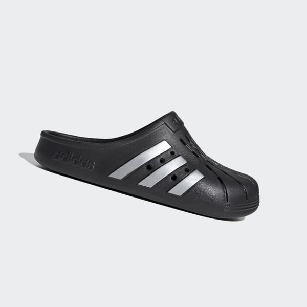 Zuecos Adidas Adilette Clogs Hombre Chile Negras - RYGAVC084