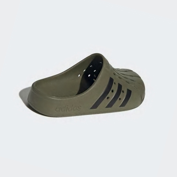 Zuecos Adidas Adilette Clogs Hombre Chile Verde - MOZYAG482