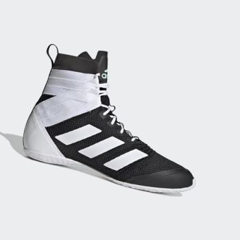 Botas Boxeo Adidas Speedex Boxing Hombre Chile Negras - RQYADE248