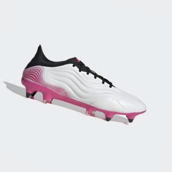 Botas De Futbol Adidas Copa Sense.1 Soft Ground Hombre Chile Blancas - OYVSQB670