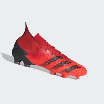 Botas De Futbol Adidas PREDATOR FREAK .1 FG Hombre Chile Rojas - OGDIVX460