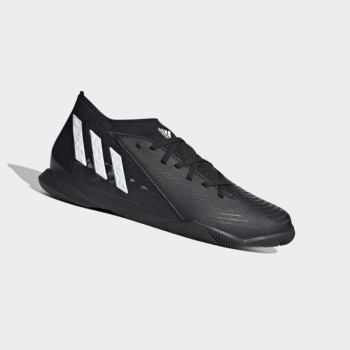 Botas De Futbol Adidas Predator Edge.3 Indoor Mujer Chile Negras - FECLAV639