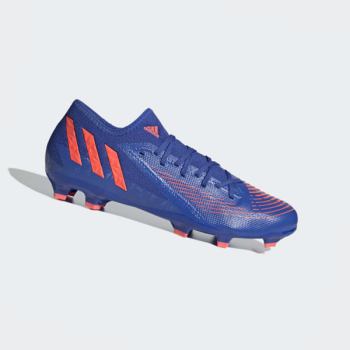 Botas De Futbol Adidas Predator Edge.3 Low Firm Ground Hombre Chile Azules - FMVPGR579