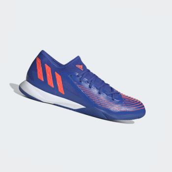 Botas De Futbol Adidas Predator Edge.3 Low Indoor Hombre Chile Azules - VAIGBY583