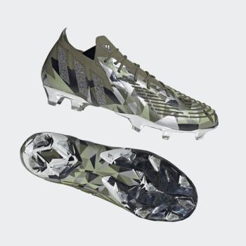 Botas De Futbol Adidas Predator Edge Crystal.1 Firm Ground Mujer Chile Verde - IQALNS931