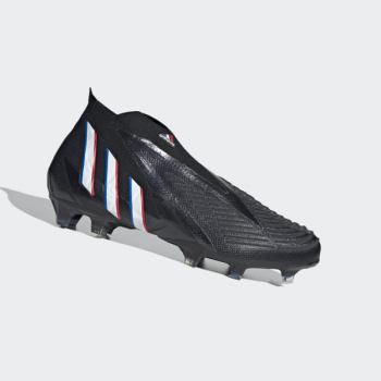 Botas De Futbol Adidas Predator Edge+ Firm Ground Mujer Chile Negras - HWFBOL940