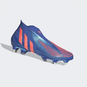 Botas De Futbol Adidas Predator Edge+ Soft Ground Hombre Chile Azules - TNIVHA934