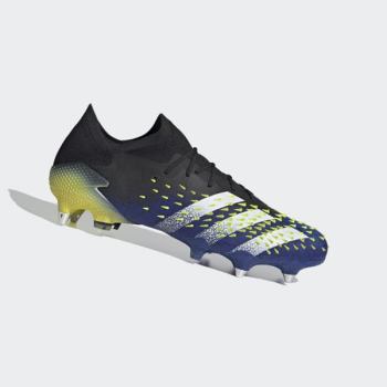 Botas De Futbol Adidas Predator Freak.1 Soft Ground Mujer Chile Negras - BASOCN564