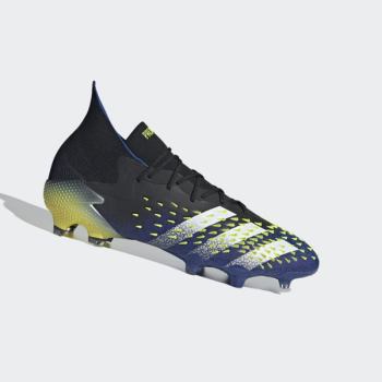 Botas De Futbol Adidas Predator Freak.1 Firm Ground Mujer Chile Negras - JYBSGN941