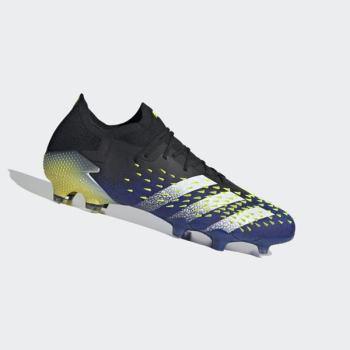 Botas De Futbol Adidas Predator Freak.1 Firm Ground Mujer Chile Negras - LZDOXK819