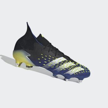 Botas De Futbol Adidas Predator Freak.1 Soft Ground Hombre Chile Negras - RDAEWS946