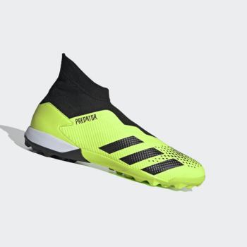 Botas De Futbol Adidas Predator Mutator 20.3 Laceless Turf Hombre Chile Verde - EKRJIV537