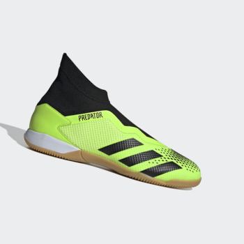 Botas De Futbol Adidas Predator Mutator 20.3 Laceless Indoor Mujer Chile Verde - HWUPJG716