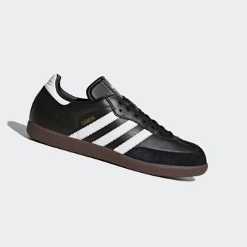 Botas De Futbol Adidas Samba Cuero Hombre Chile Negras - TKWIXN706